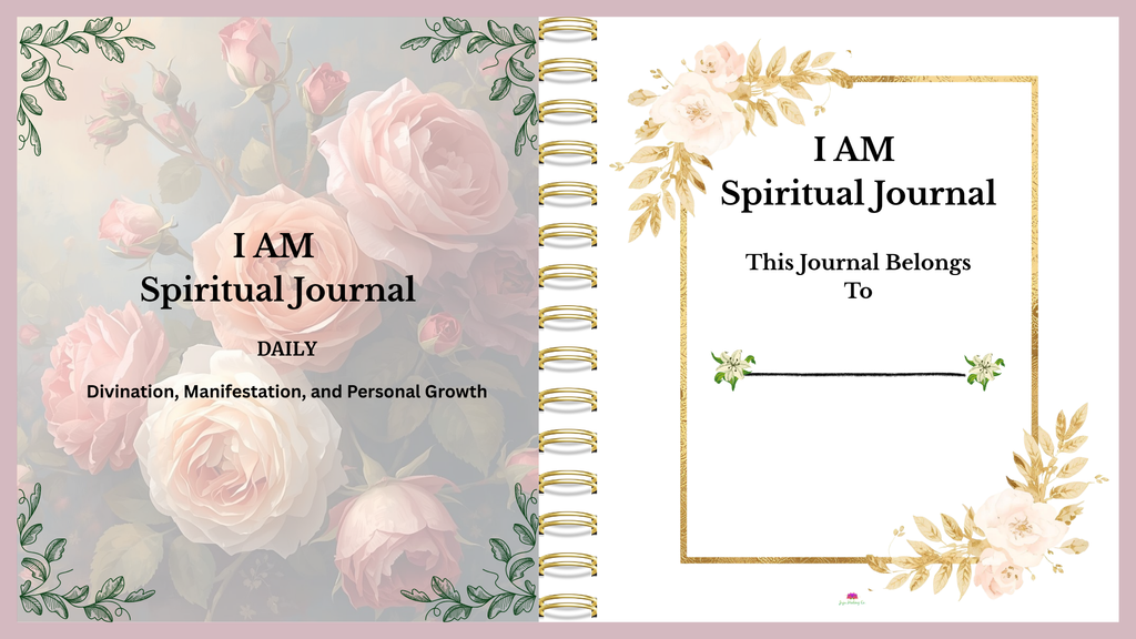 IAM Spiritual Daily Journal - Digital w/ Fillable Pages (2 FREE Bonus Templates w/ Purchase)