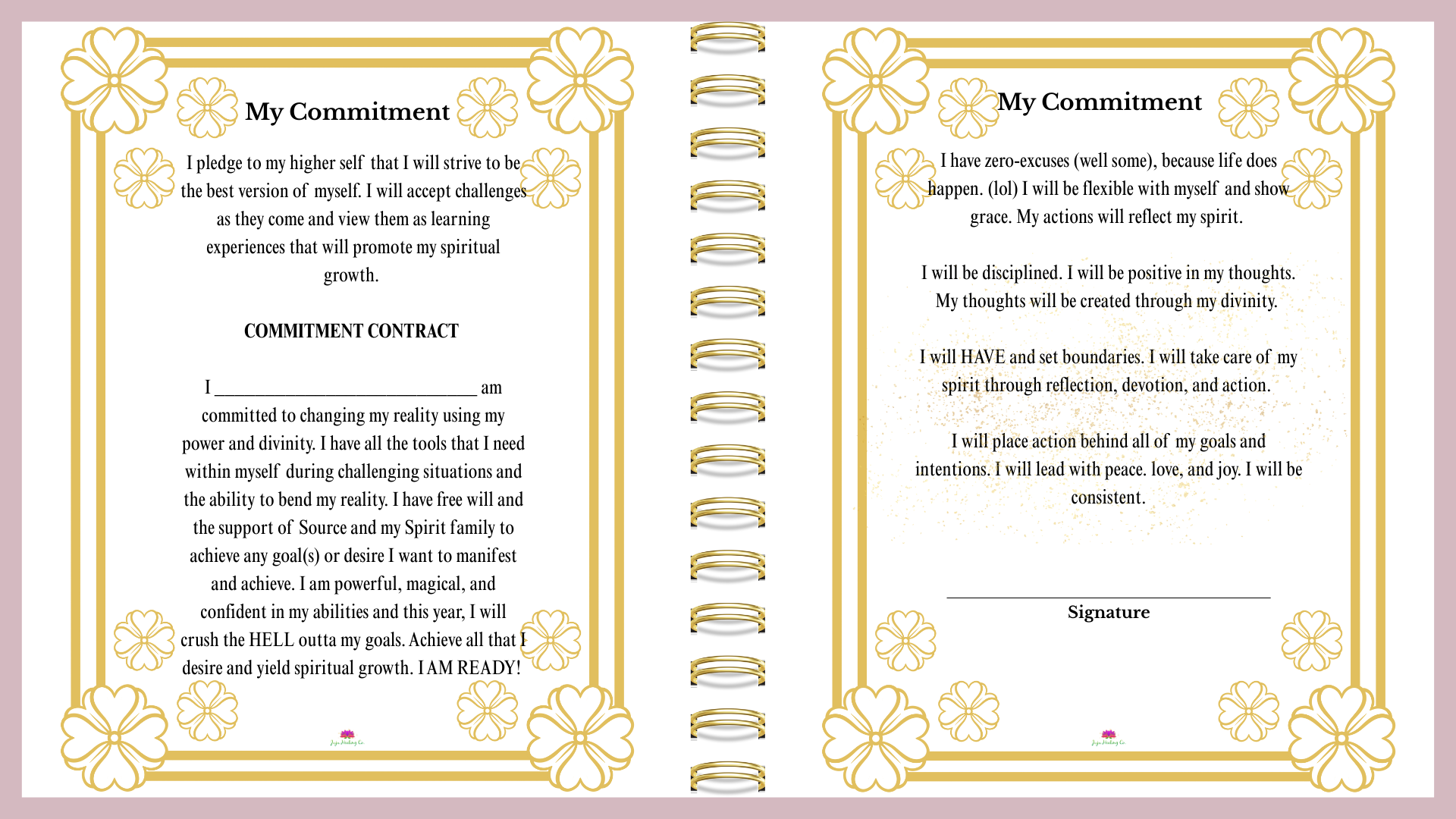 IAM Spiritual Daily Journal - Digital w/ Fillable Pages (2 FREE Bonus Templates w/ Purchase)