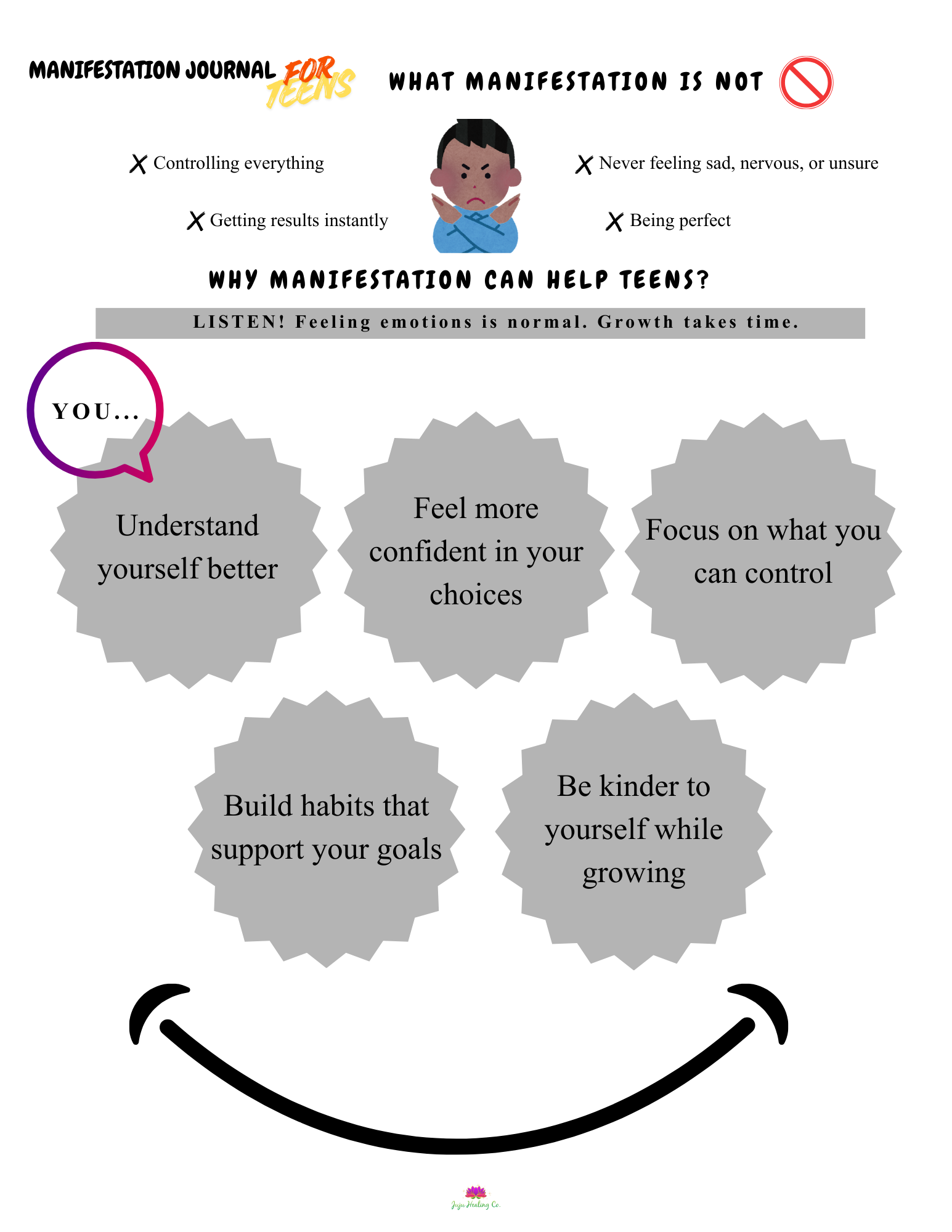 Manifestation Journal: For Teens (Learn How to Manifest)