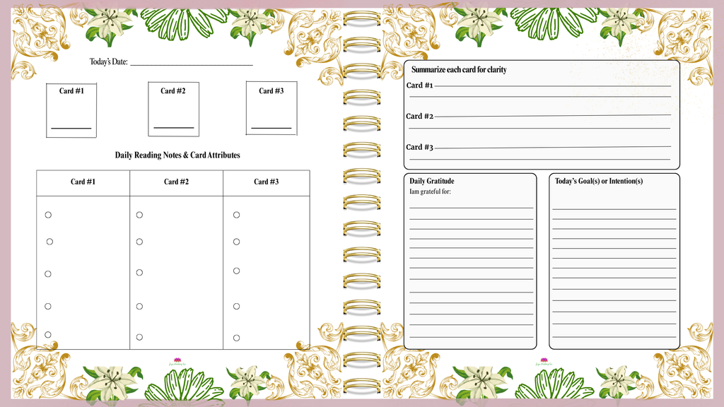 IAM Spiritual Daily Journal - Digital w/ Fillable Pages (2 FREE Bonus Templates w/ Purchase)