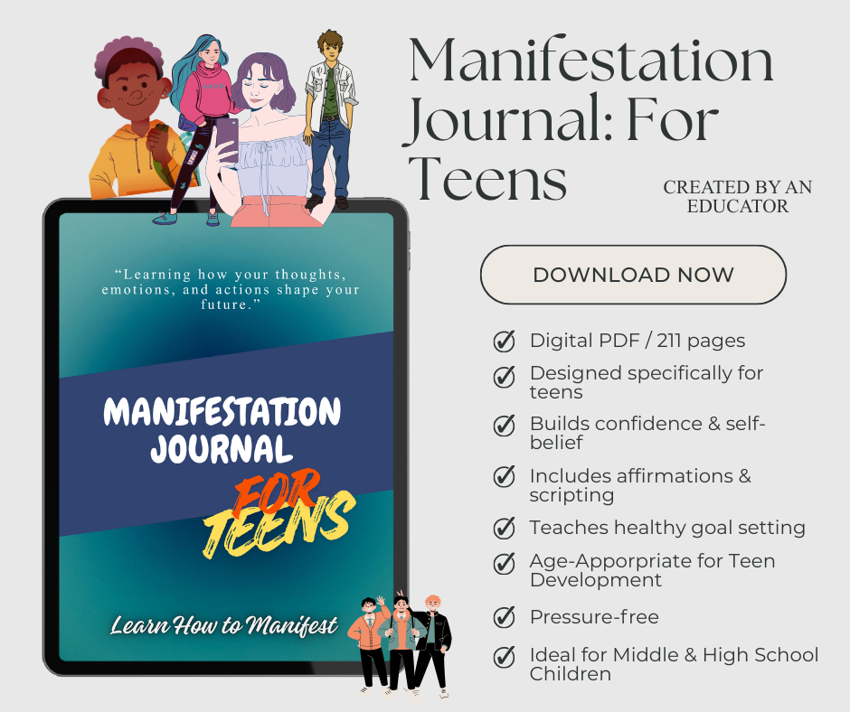 Manifestation Journal: For Teens (Learn How to Manifest)