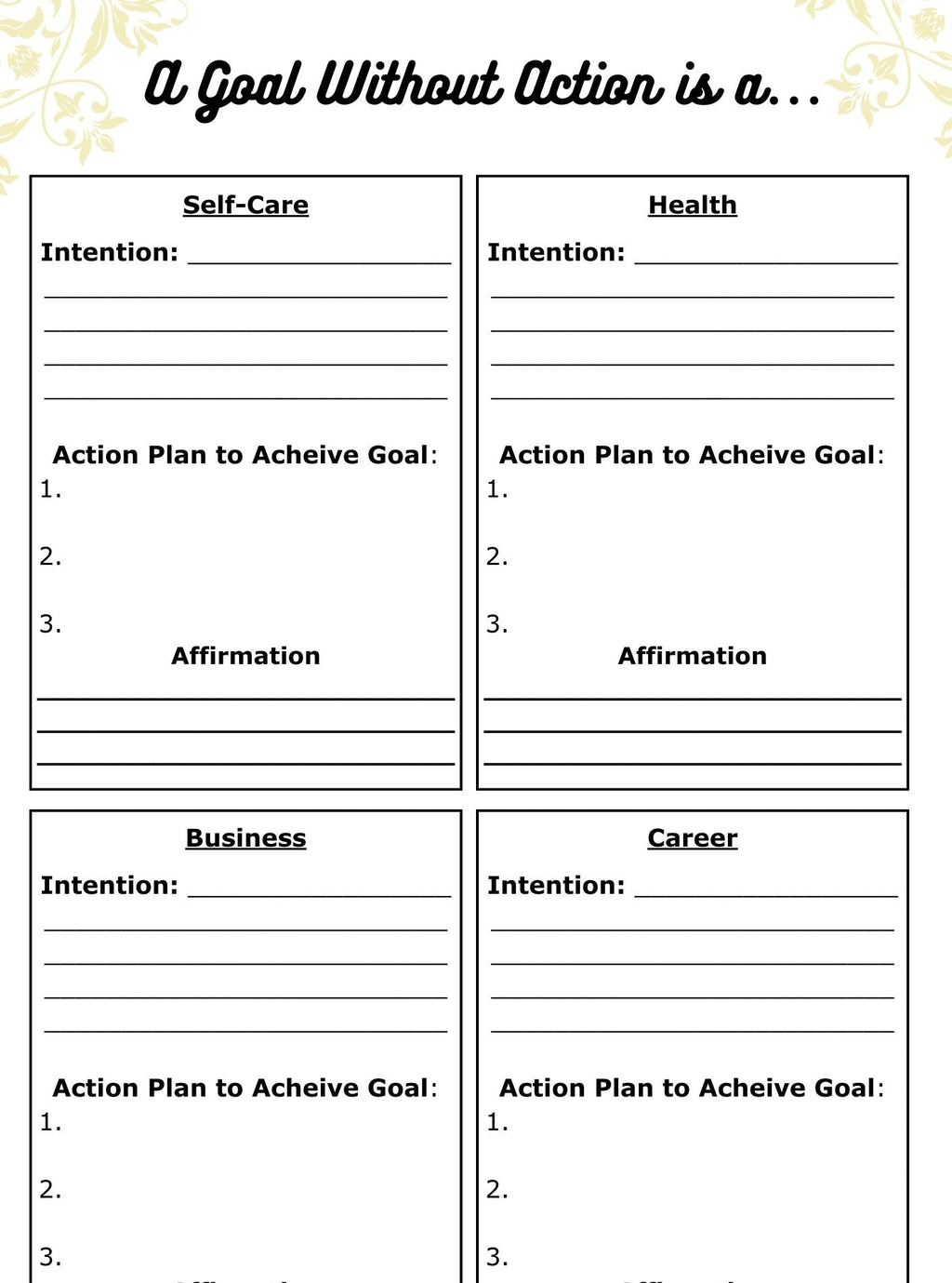 IAM Spiritual Growth Journal Template PDF (Downloadable)
