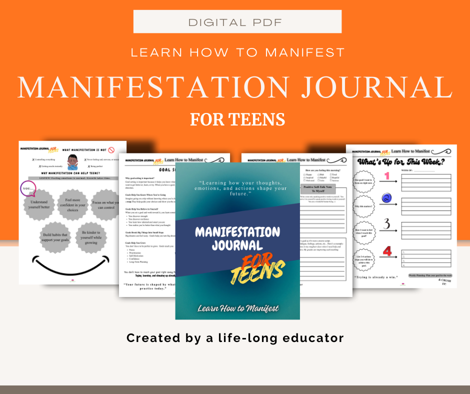 Manifestation Journal: For Teens (Learn How to Manifest)