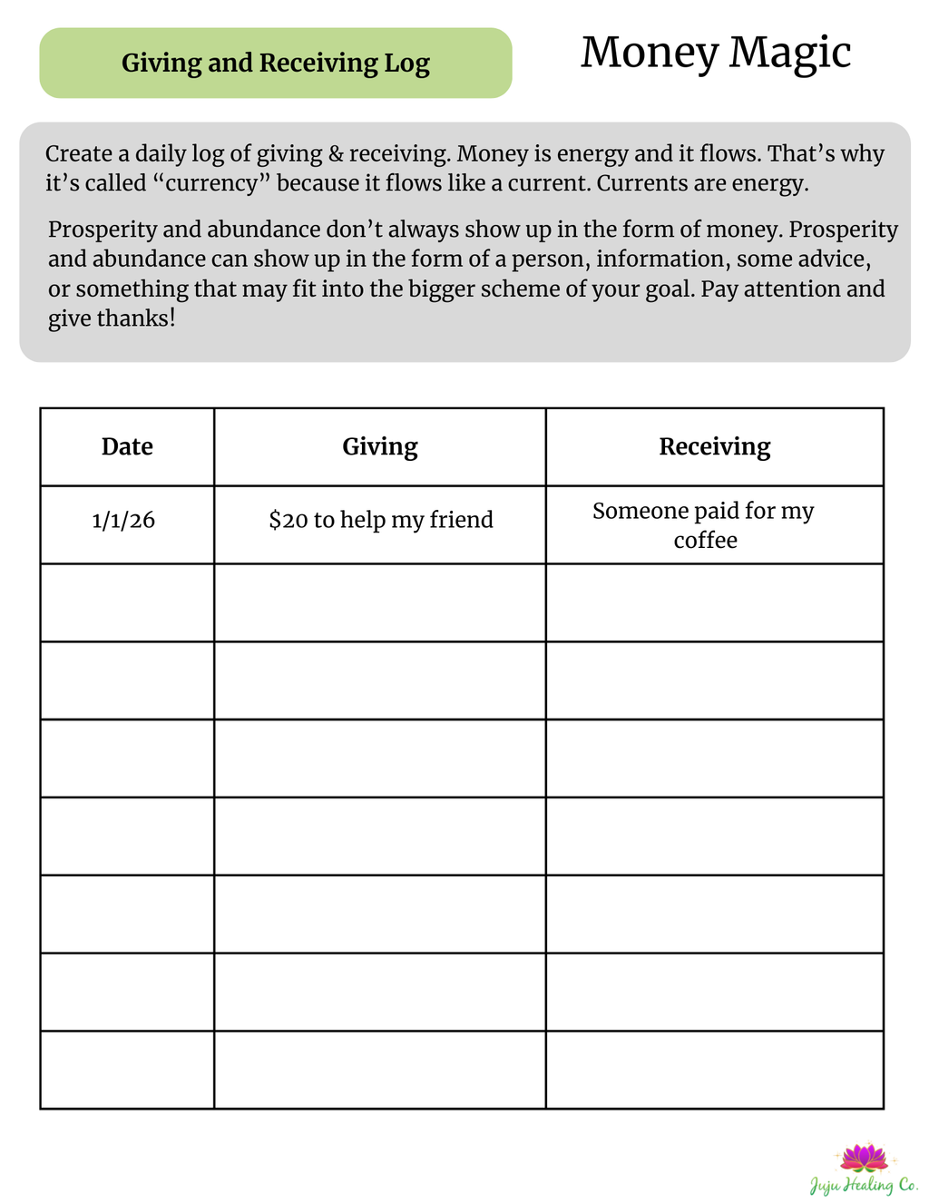 The IAM Spiritual Alignment Journal (Monthly)- Digital Interactive Journal (w/ Purchase- Receive 2 FREE Bonus Templates)