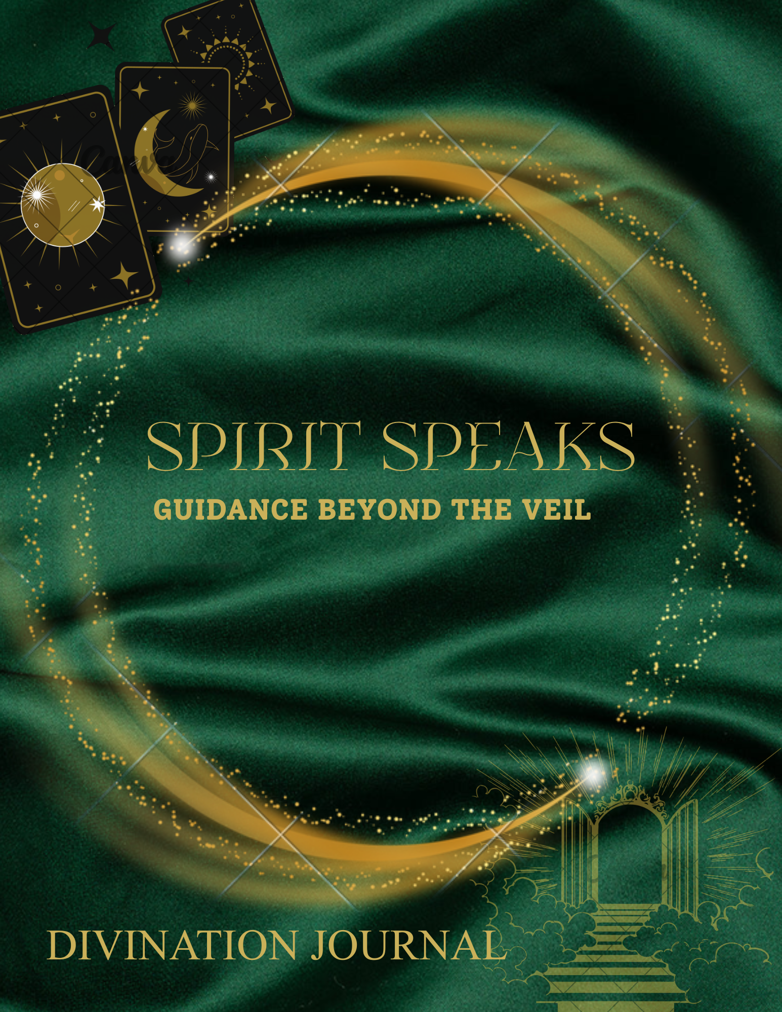 Spirit Speaks: Guidance Beyond the Veil Journal (Digital PDF & Fillable)