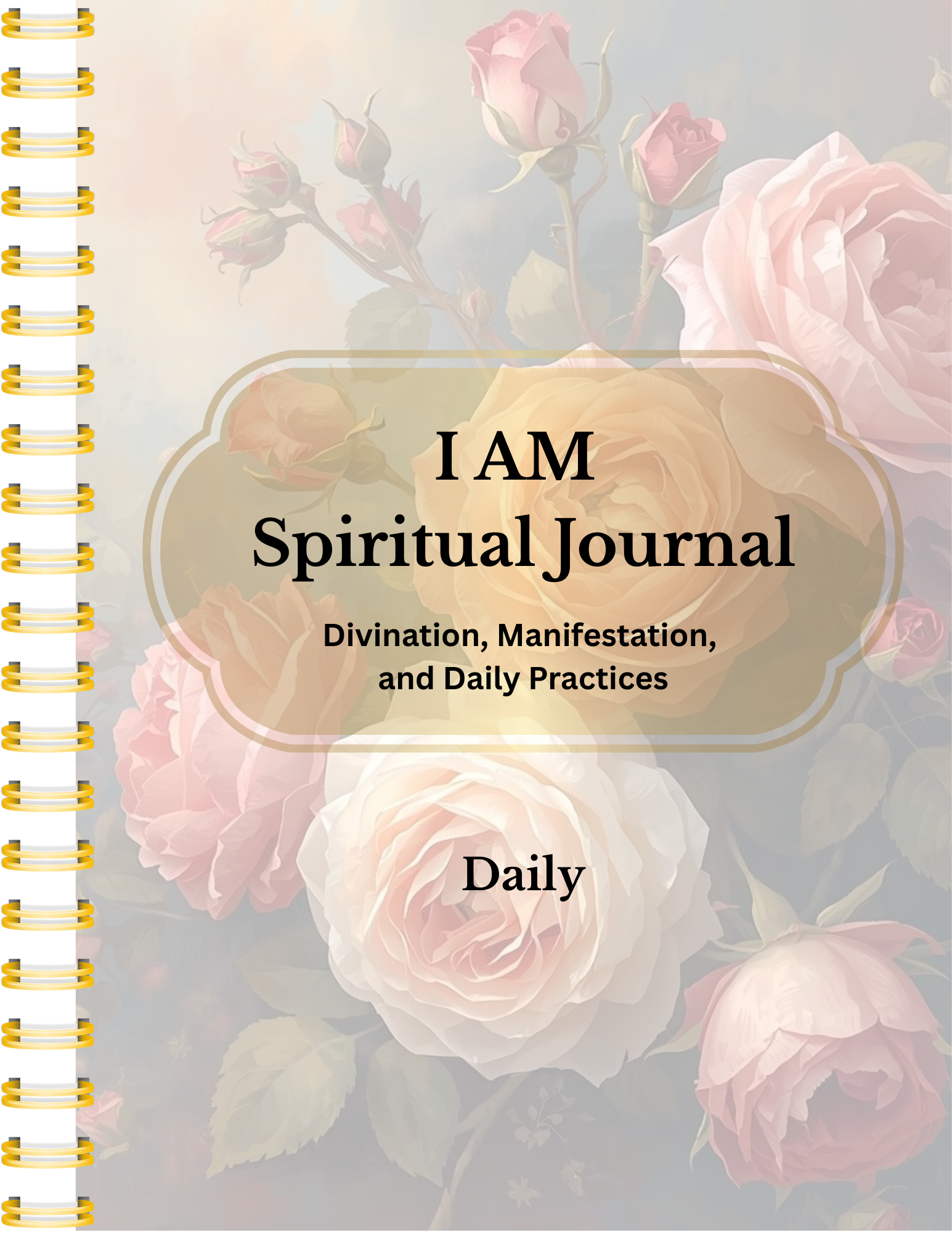 IAM Spiritual Daily Journal - Digital PDF w/ Fillable Pages (2 FREE Bonus Templates w/ Purchase)