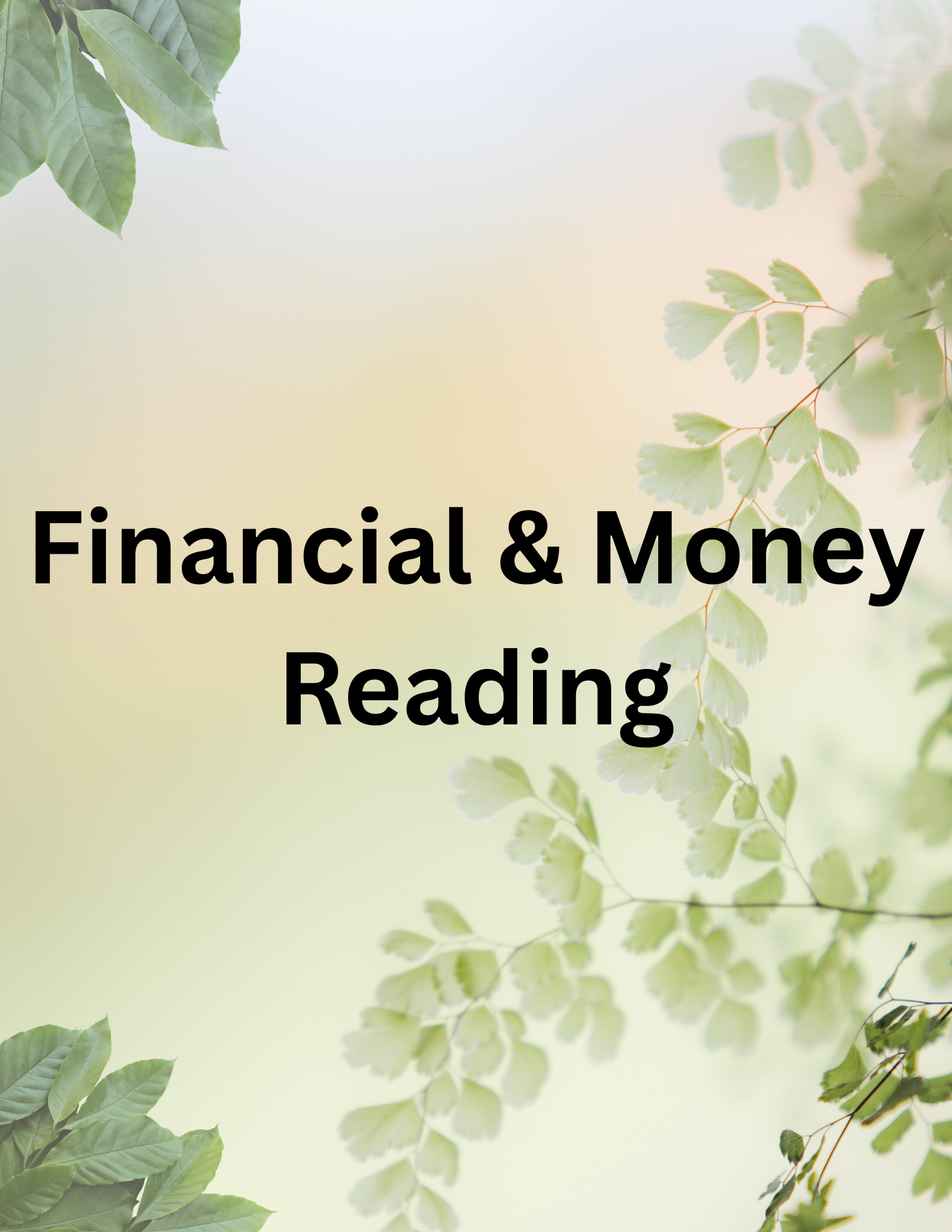 Financial &  Money Reading