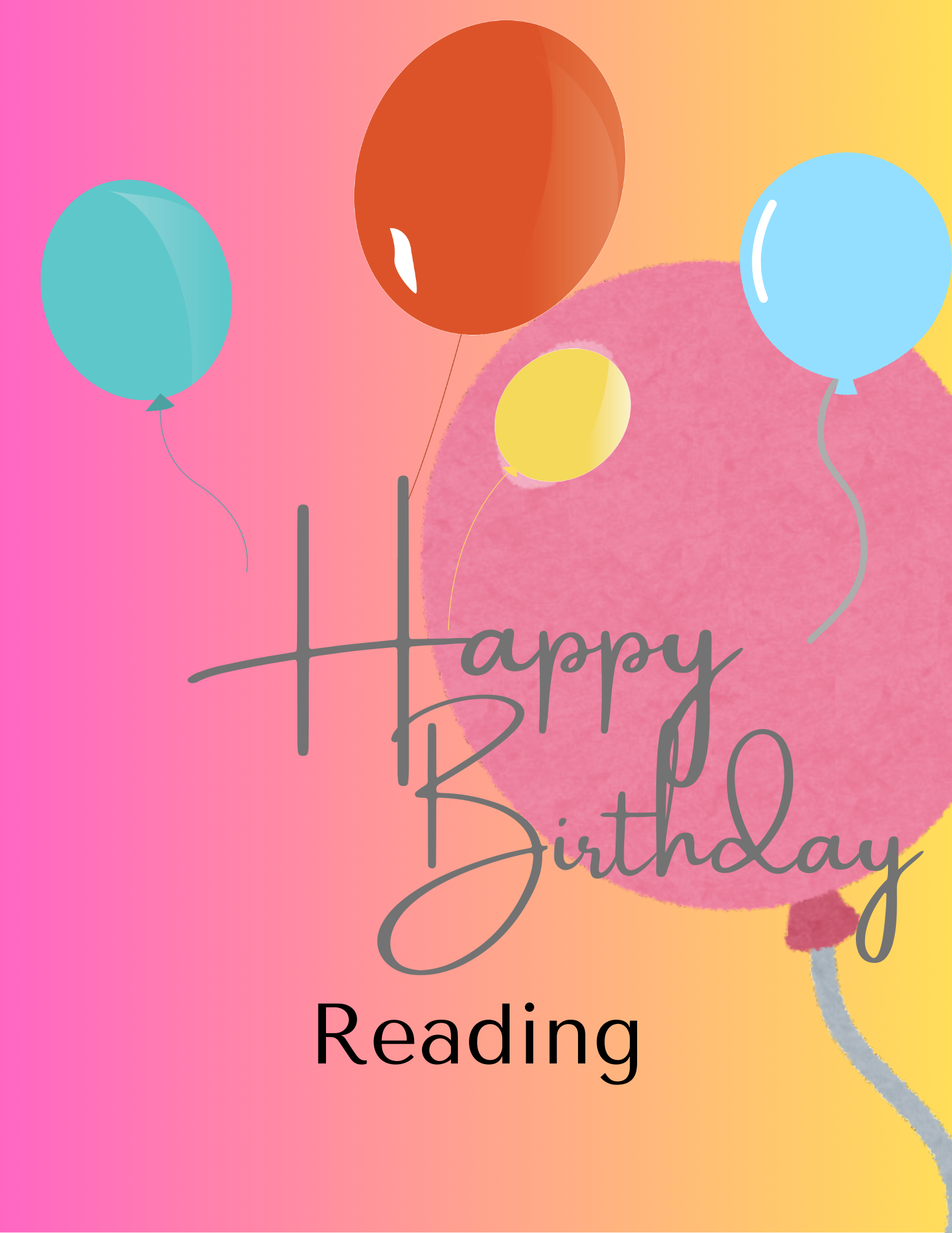 Happy Birthday Reading (Solar Return)