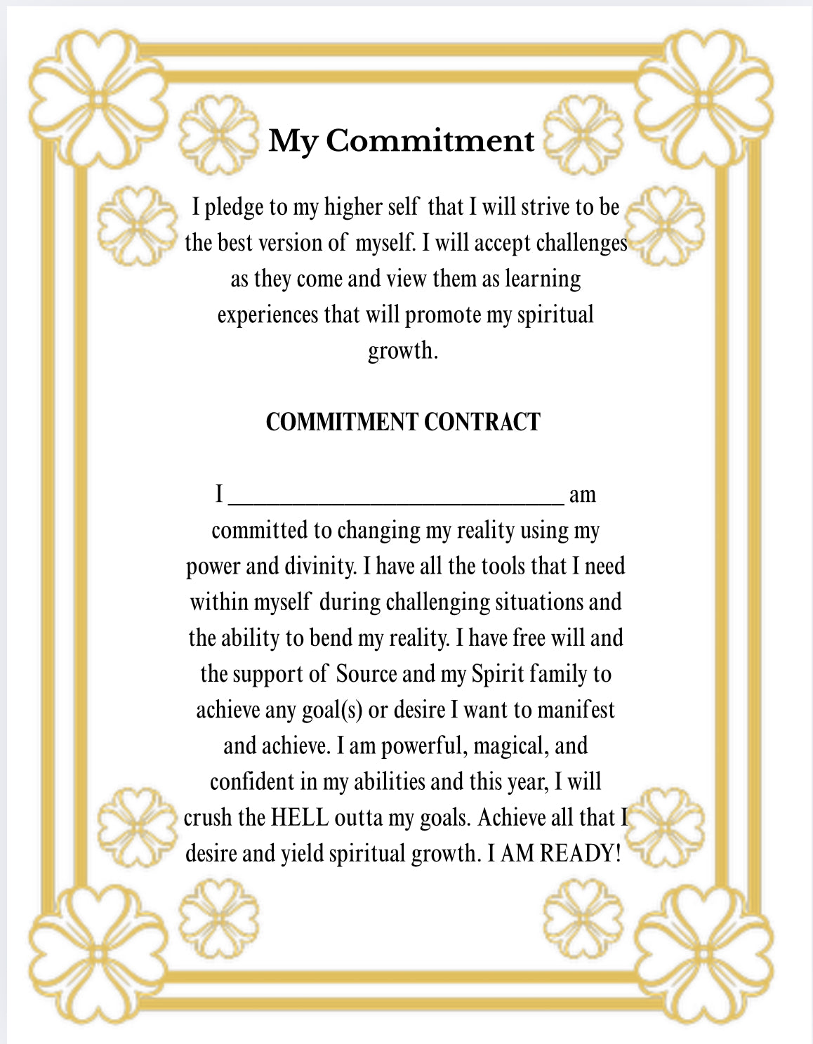 The IAM Spiritual Alignment Journal (Monthly)- Digital Interactive Journal (w/ Purchase- Receive 2 FREE Bonus Templates)