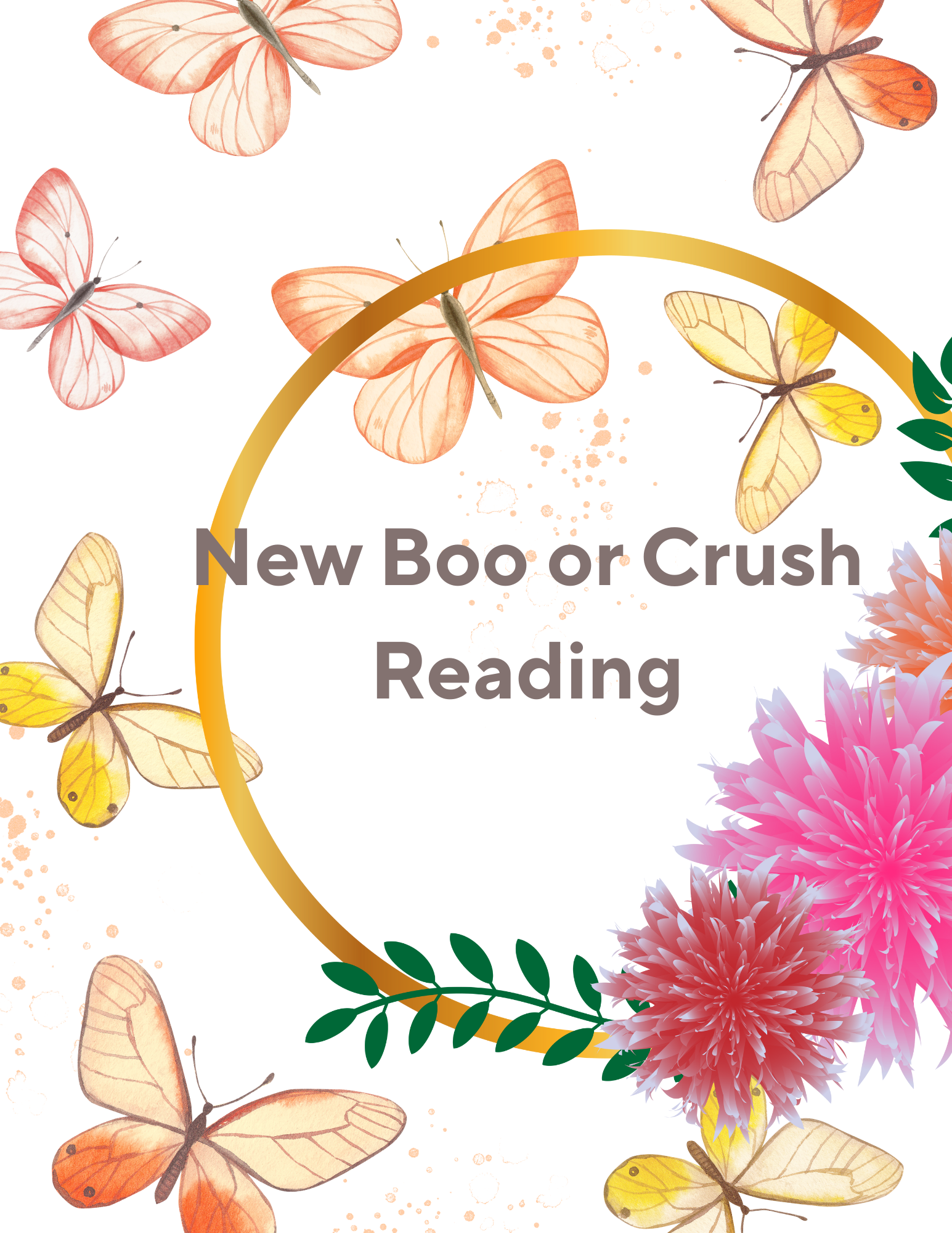 New Boo or Crush Reading