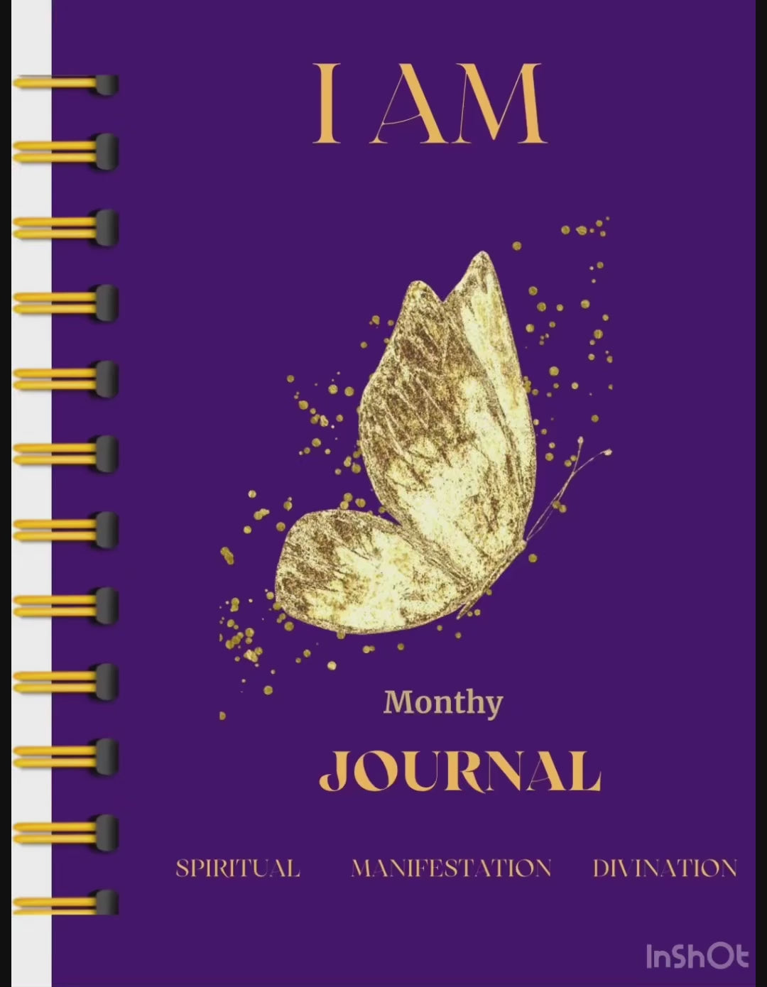 The IAM Spiritual Alignment Journal (Monthly)- Digital Interactive Journal (w/ Purchase- Receive 2 FREE Bonus Templates)